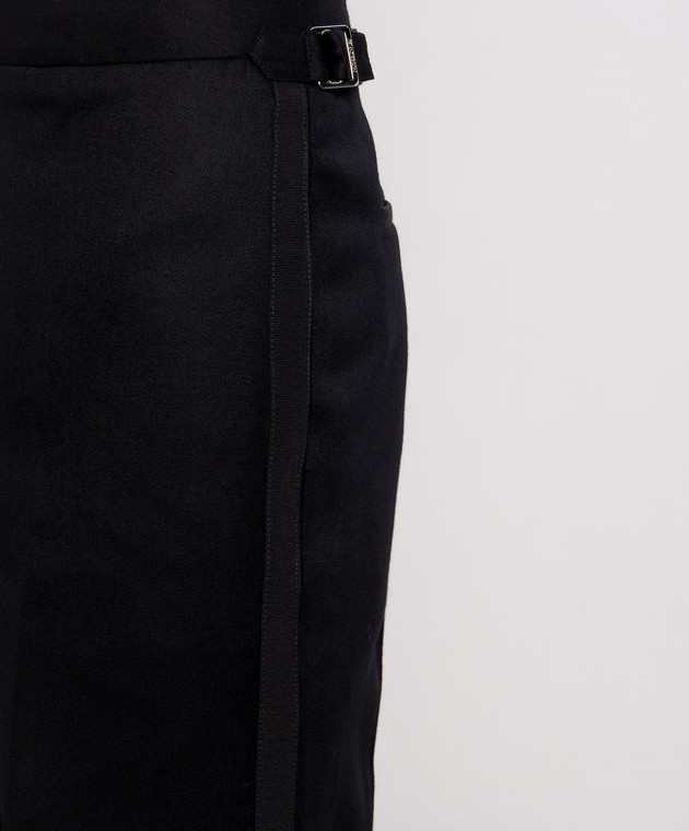JW Anderson Черные брюки из шерсти TR0416PG1883 изображение 5