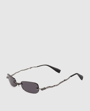 Kuboraum Сірі складні сонцезахисні окуляри H47 KRSH47BB0000004Y