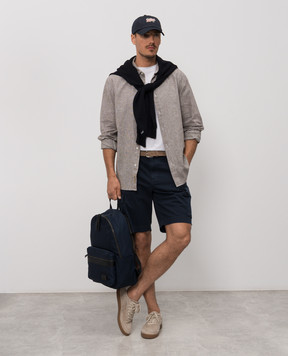 Woolrich Сині шорти-карго CFWOSH2001MRUT5262