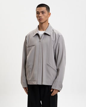 Maison Margiela MM6 Сіра куртка з вовною SH0AM0069M35436