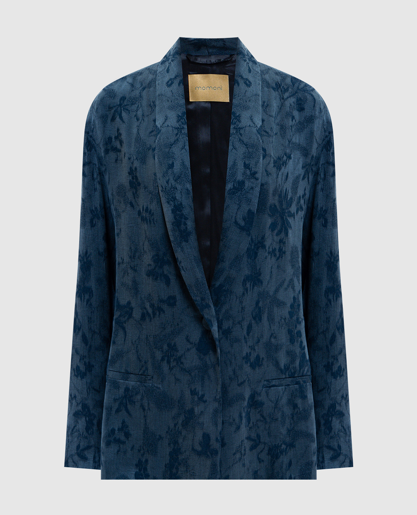 Синий жакет PICEA в узор