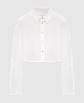 Khaite Біла укорочена сорочка Fritz 2464195