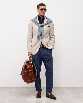 Brunello Cucinelli Синий кардиган M2900106