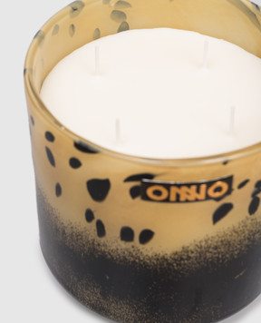 Onno Свічка Art Brigitte M з ароматом Zanzibar в скляному свічнику ON821Z