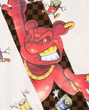 Sprayground Дитячий бежевий світшот Get Out Bear SPY1425EIVO