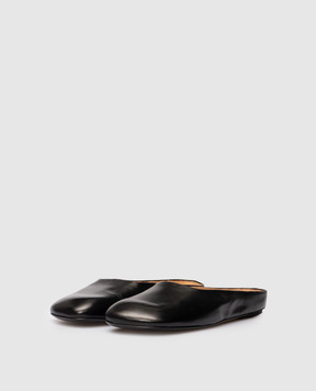 Marsell Черные кожаные мюли Bama MW8431P015