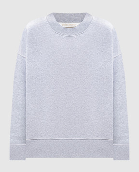 Palm Angels s Серый утепленный свитшот с принтом логотипа PWBA017C99FLE002