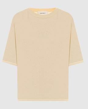 LISA YANG Жовтий топ Rubie з кашеміром 2025145