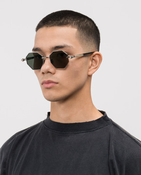 Kuboraum Сірі сонцезахисні окуляри P74 KRSP74BAR00000FE