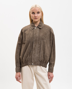 ARMA Замшева коричнева куртка Frederica 005L26102402