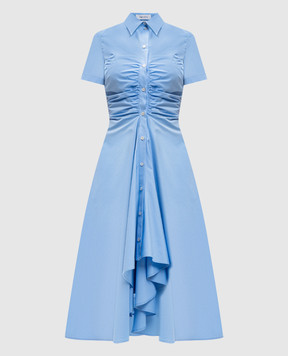 Alexander McQueen Блакитна сукня-сорочка 863958QAABT