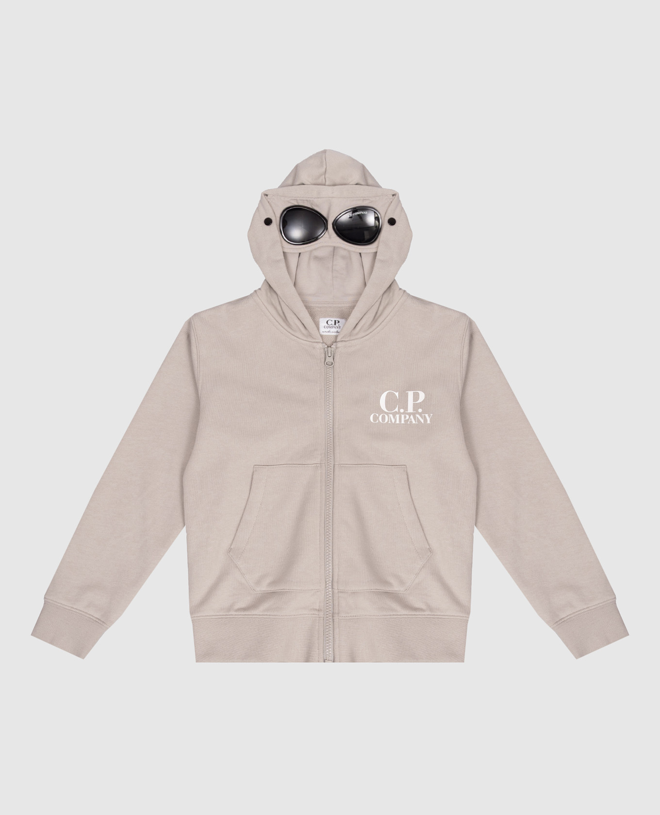 

Детская серая спортивная куртка с принтом логотипа, Серый, Спортивные куртки