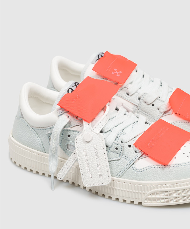 Off-White Голубые комбинированные кроссовки 3.0 OF05760455 изображение 5