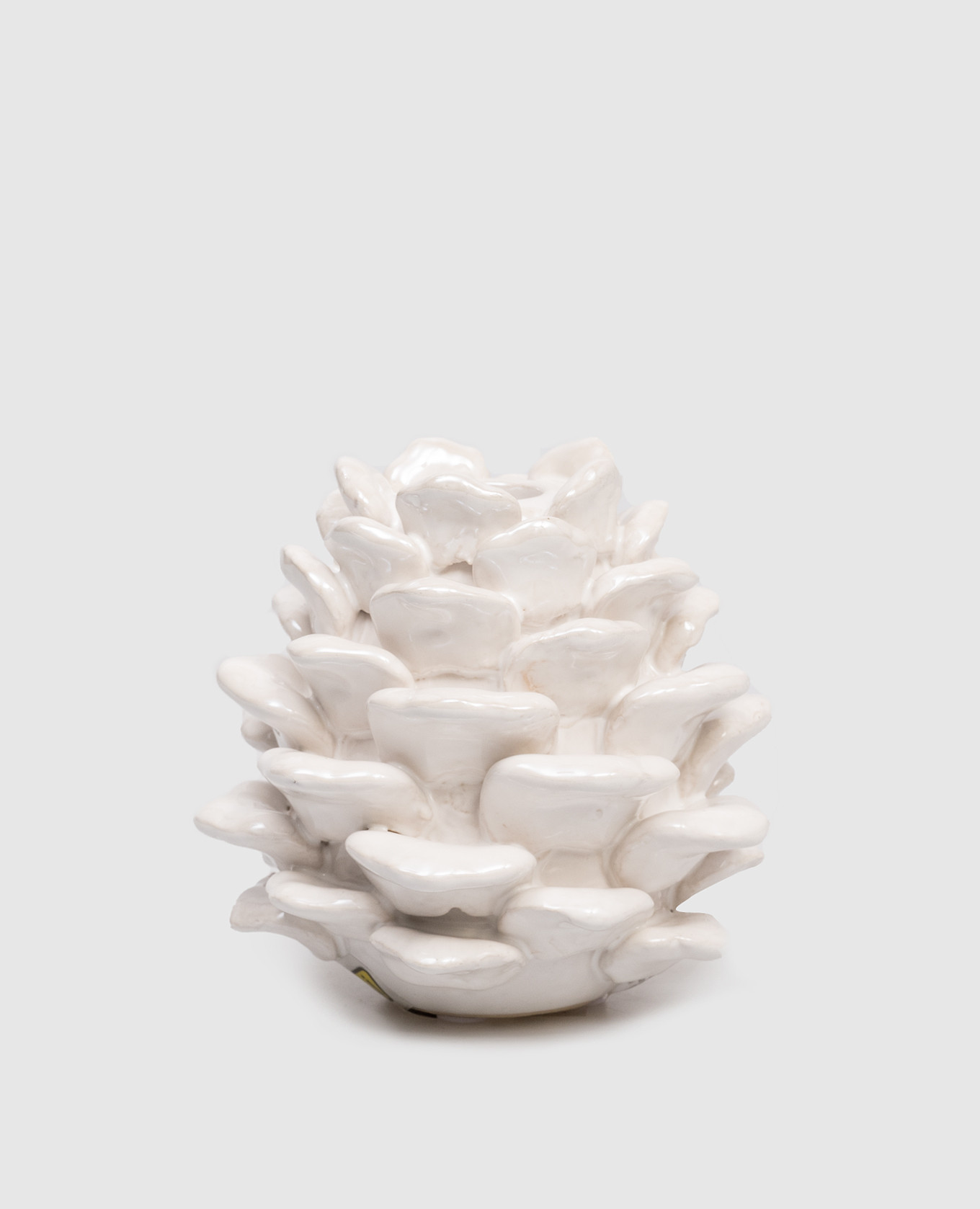 

Бежевый керамический подсвечник Pinecone, Подсвечники