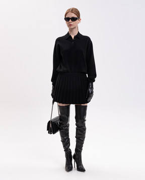 Alexander Wang Черное платье из шерсти 1KC4266079