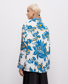 Etro Біла сорочка в квітковий принт WRIA010099SPSI9