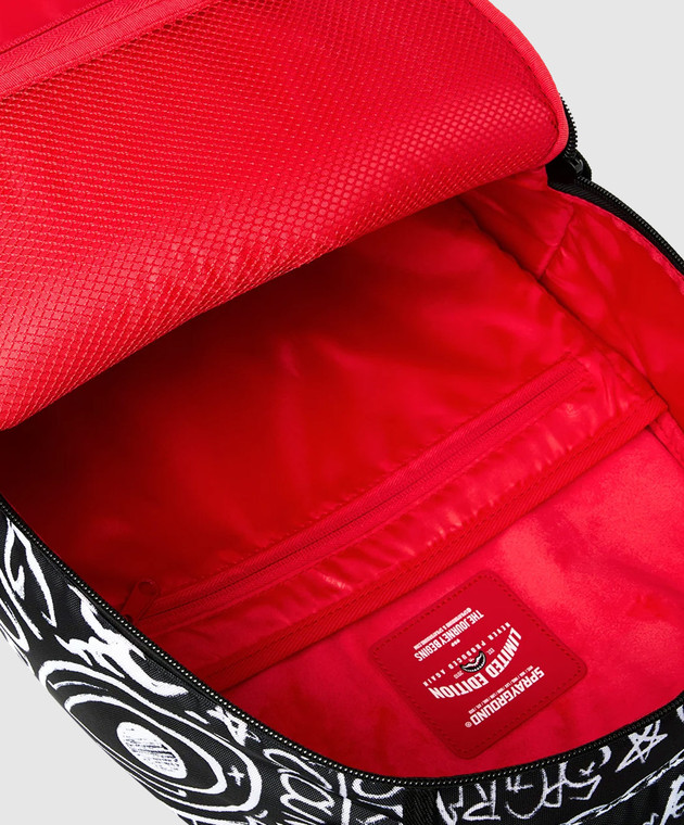 Sprayground Дитячий чорний рюкзак FROM DOODLES TO DREAMS 910B8666NSZ зображення 4