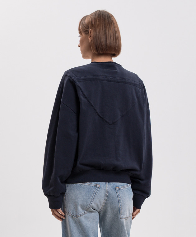 Maison Margiela MM6 Синяя спортивная куртка S52HG0045M25025 изображение 4
