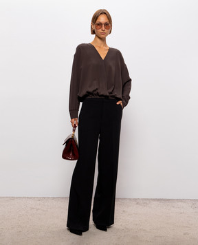 Twinset Коричневая блуза 262TF2053