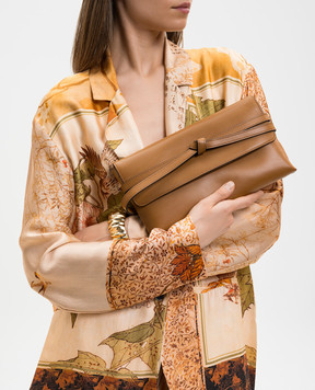 Gianni Chiarini Коричневая кожаная сумка Belty BS12146COMMLSR