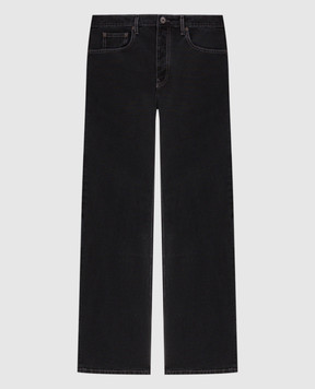 Off-White Черные джинсы Half Arrow 44XCE04JS26F003