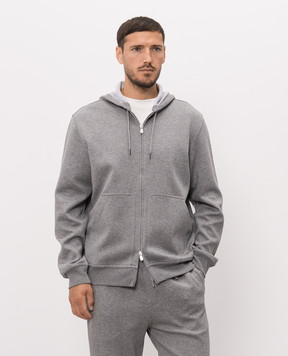Brunello Cucinelli Спортивная куртка серого цвета MM8319069G