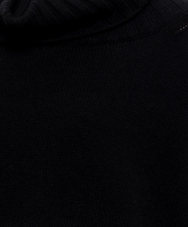 Woolrich Чорний светр з вовною CFWWKN2045FRUF0574 зображення 5