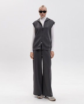 Max Mara Серый жилет BALLO SMMBALLO