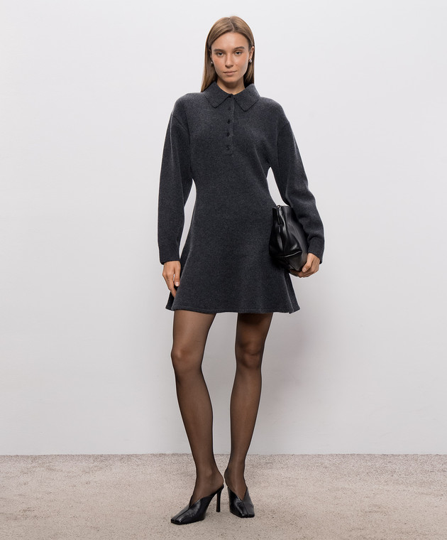 3.1 Phillip Lim Серое платье-поло F26270642WHF изображение 2
