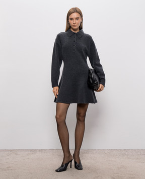 3.1 Phillip Lim Сіра сукня-поло F26270642WHF