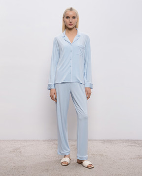Dore & Rose Голубая пижама с окантовкой TENCELPJSET