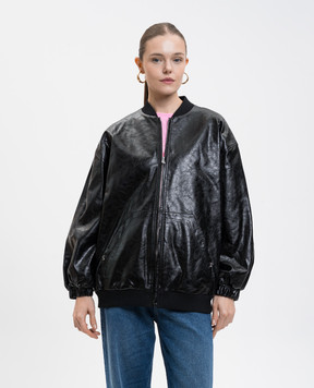 Twinset Черный бомбер 252AQ2010