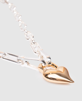 Jenny Bird Серебряная цепь с подвеской Heart JB1364TTW