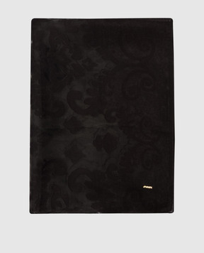 Twinset Черный шарф с узором 261TA4320