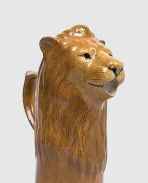 Quail Ceramics Коричневый керамический кувшин Lion 1110