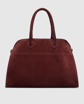 Babe Pay Pls Бордова замшева сумка-тоут 6243