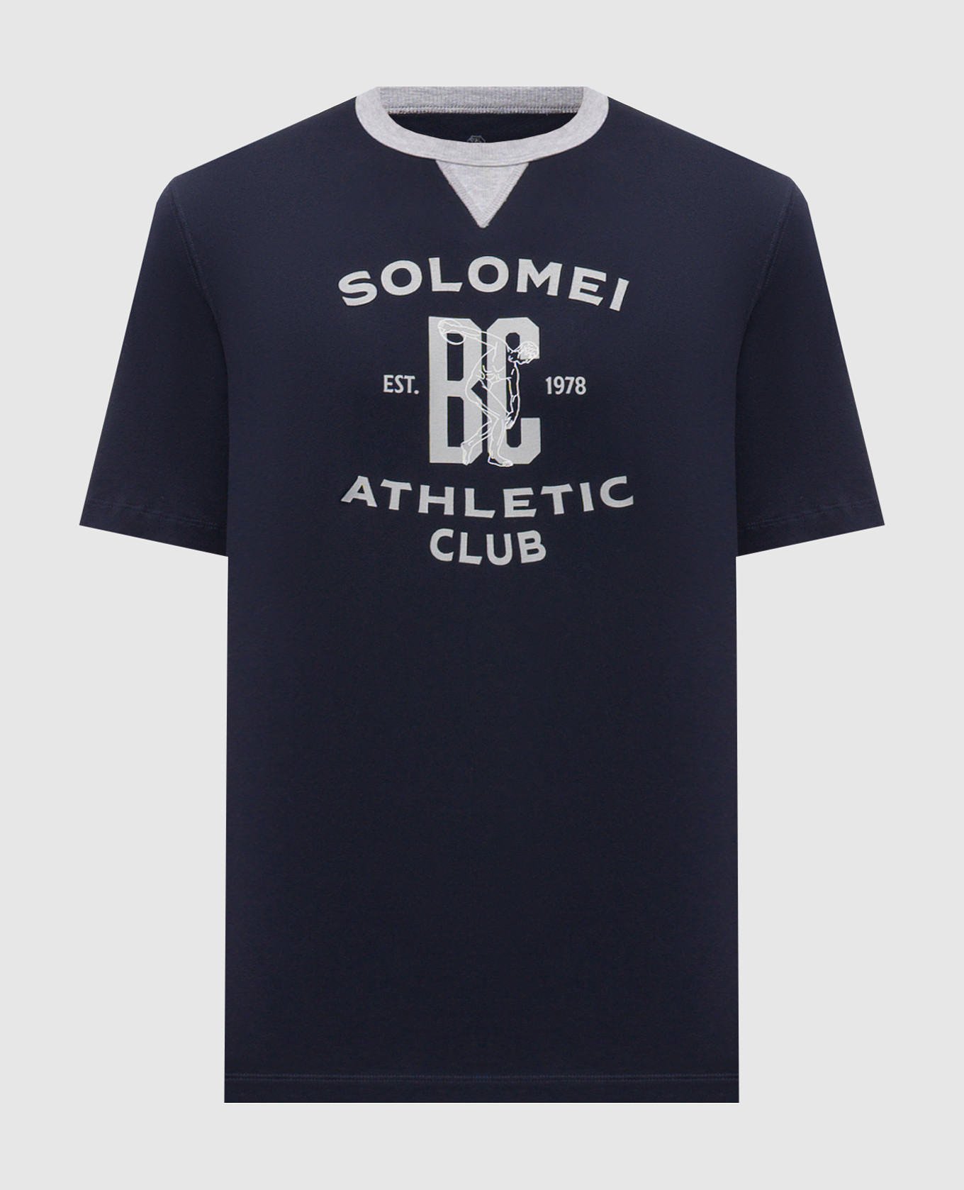 

Синяя футболка с принтом, Синий, Футболки