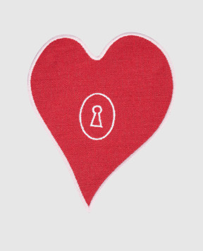 Bitossi Home Красная подставка для чашек в форме сердца PAN00553