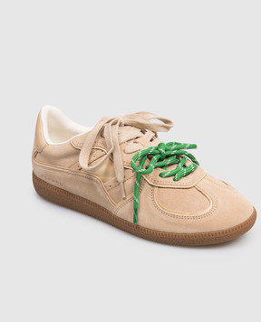 Naked Wolfe Комплект зеленых шнурков для кроссовок LACES