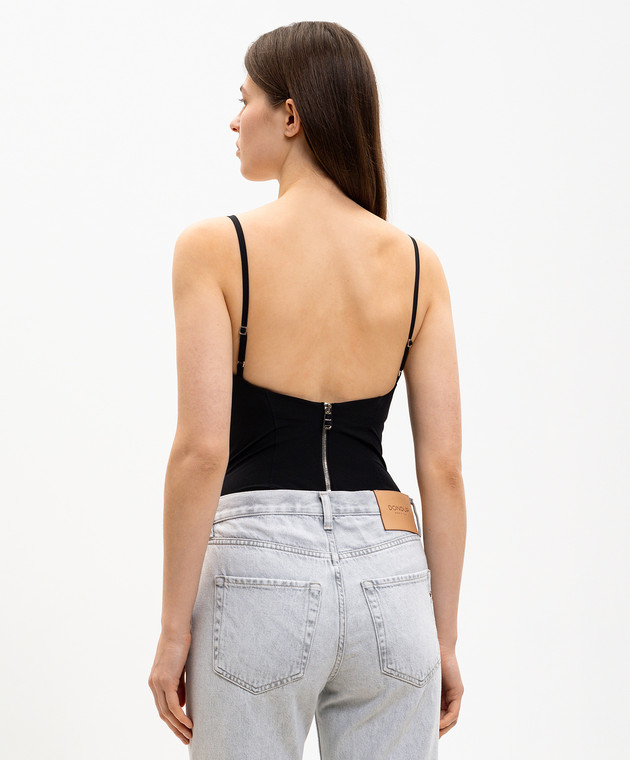 Dondup Чорне боді DC466OS0126DXXX зображення 4