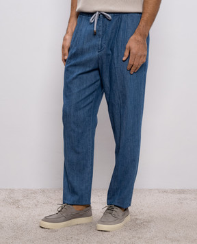 Brunello Cucinelli Сині джинси MH263E1710