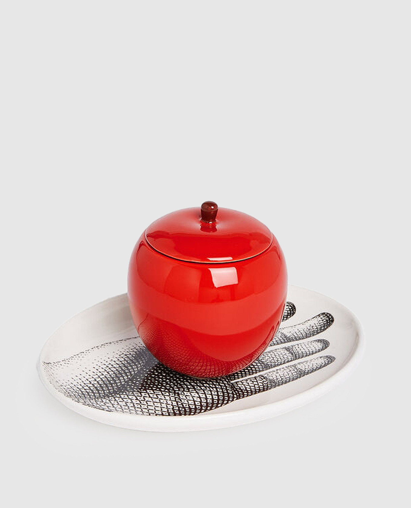 

Ароматическая свеча AL BUIO - Peccato Originale Décor в керамическом подсвечнике, Красный, Свечи