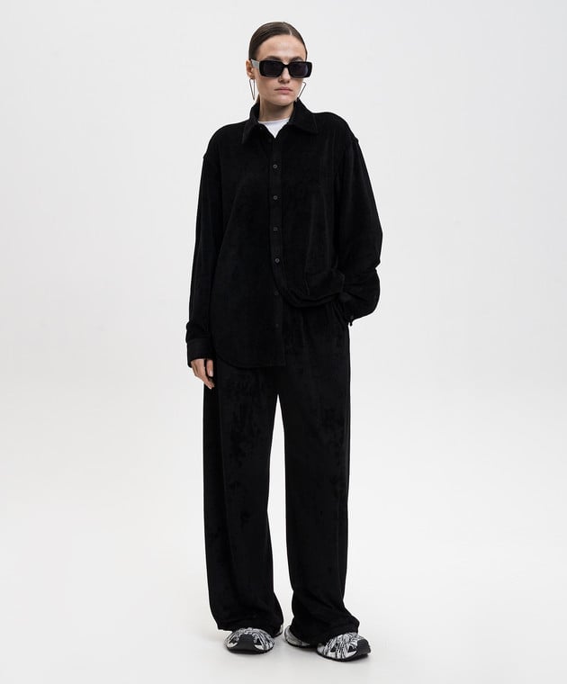Balenciaga Черная рубашка 850976TTV02 изображение 2