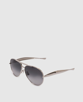 Bottega Veneta Серебряные очки Sardine Aviator 779517V4450