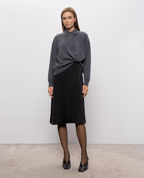 3.1 Phillip Lim Сіра сукня-поло F26170649UMC