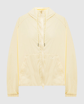 Juun.j Жовта вітровка з вишивкою логотипа JW6339W020