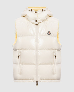 Moncler Пуховой жилет Niverolle цвета айвори L20931A00005597EU