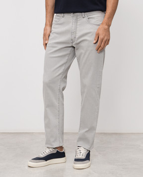 Peserico Сірі джинси з патчем логотипа R54717L95Q04953