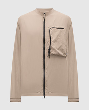 Riotdivision Бежева вітровка RD-CNPOVSRH з логотипом RDCNPOVRSHGEN1