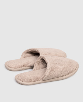 L'Appartement Коричневі махрові капці Chicago CHICAGOSLIPPERS